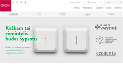 Desktop Screenshot of biok.lt